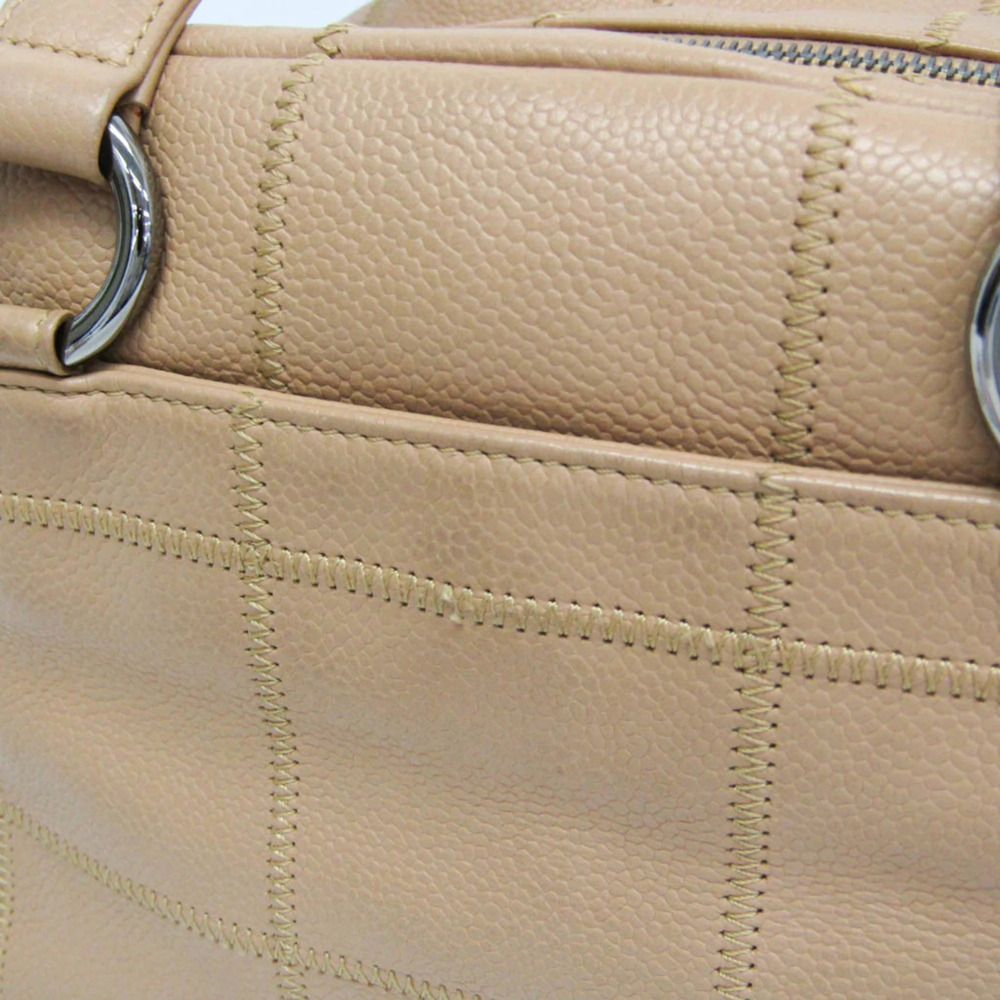 CHANEL Cream Boston Bag - Picture 6 of 16